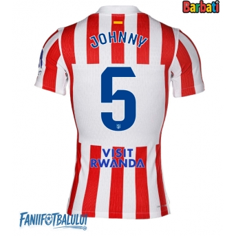 Atletico Madrid Johnny Cardoso #5 Tricou Fotbal Replică 2025-26 Barbati Acasa